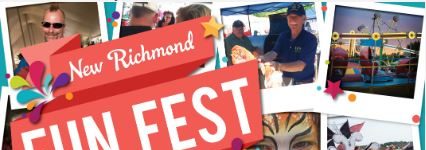 New Richmond, WI    –   Fun Fest Carnival   – July 11-14, 2019