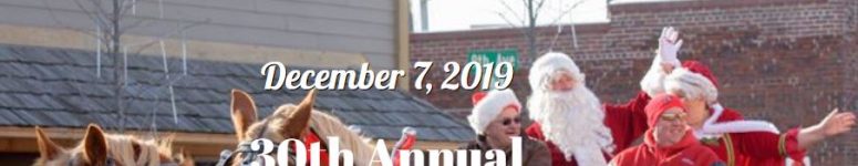 Baldwin, WI  – Horse Parade & Santa Visit  – Dec. 7, 2019