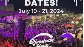 Hastings, MN.  –  Rivertown Days & Historic Car Show – July 19 – 21, 2024