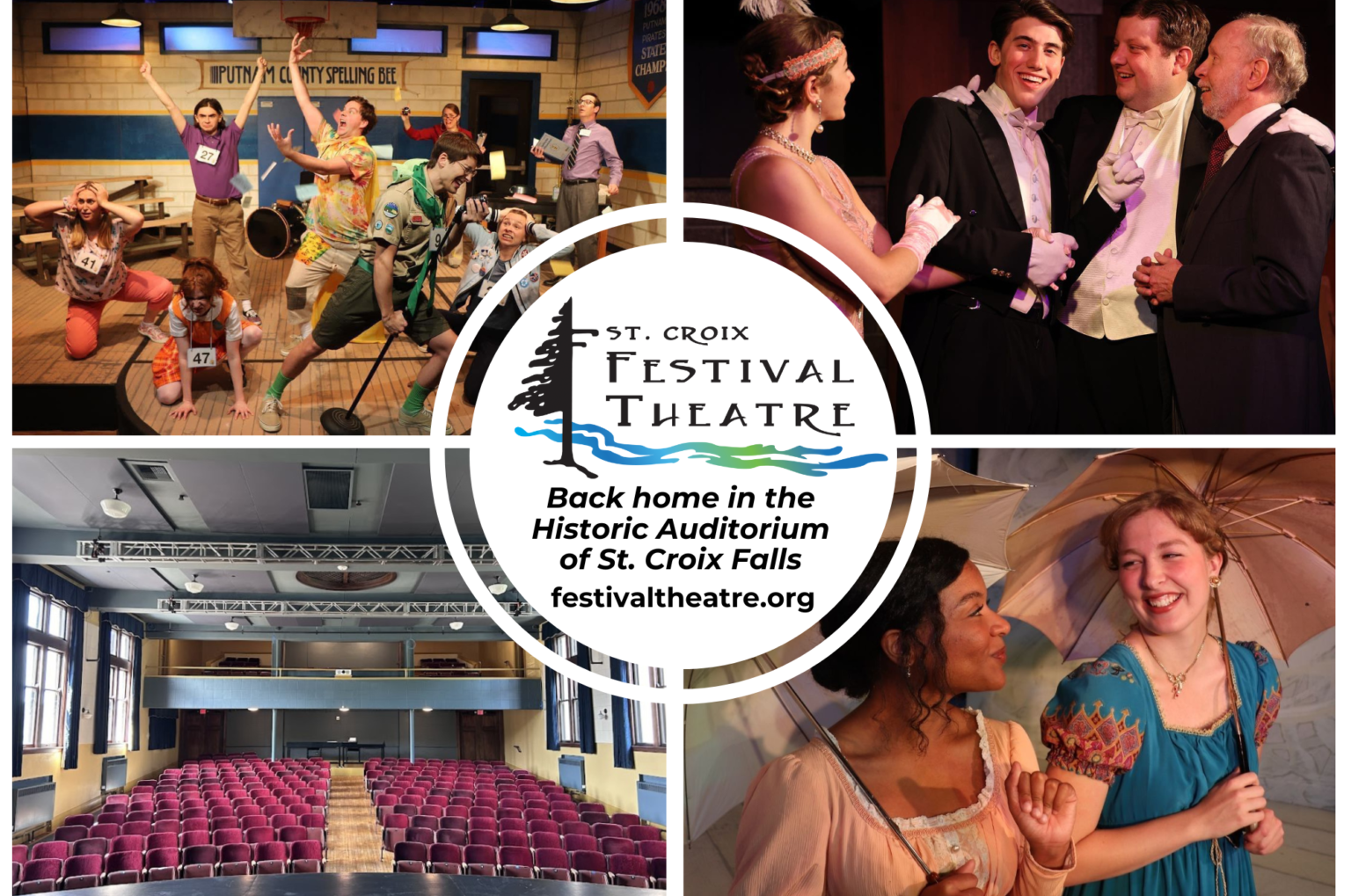Festival Theatre St. Croix Falls, WI. Explore the Wild and